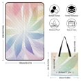 thumbnail image 2 of Colorful Floral Bohemia Outdoor Picnic Blanket, Foldable Waterproof Beach Mat, Portable Beach Blanket for Beach Camping, Hiking, Family Concerts, 2 of 8