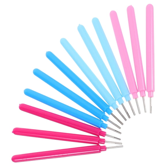 OULII 12Pcs Paper Quilling Tool Set with Stainless Steel Slotted Pen for DIY Craft Projects