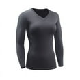 thumbnail image 1 of --T-Shirts Athlétiques à Manches Longues Évacuant l'Humidité pour Femmes, 1 of 3