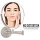 thumbnail image 4 of Espejo de maquillaje de pared OVENTE MNLFW90BR1X7X de 9 pulgadas, 4 of 9