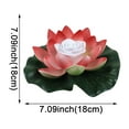 thumbnail image 2 of Agiferg Flower Lamp LED Latus Swimming Pool Garden Yard Pond Floating BlessWish Light, 2 of 2