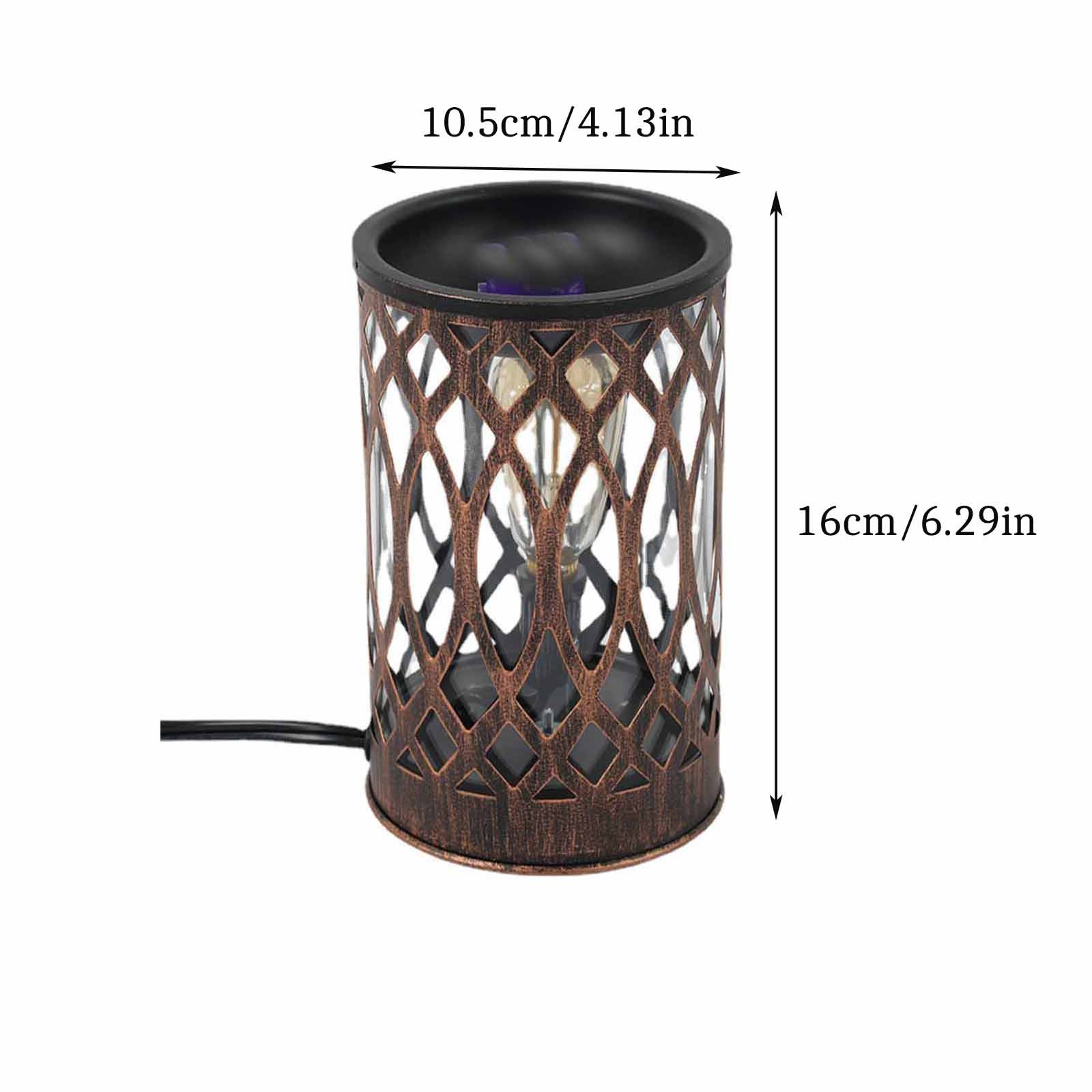Wax Melt Candle Warmer - Electric Wax Melter with Lamp , Fragrance Warmer, Oil Burner, Aromatherapy Essential for Home & Office, Wax Warmer for Scented Wax Gift & Decor
