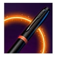 thumbnail image 5 of Pluma Rollerball Parker Vibrant Rings Naranja Con Negro Parker Unisex, 5 of 5