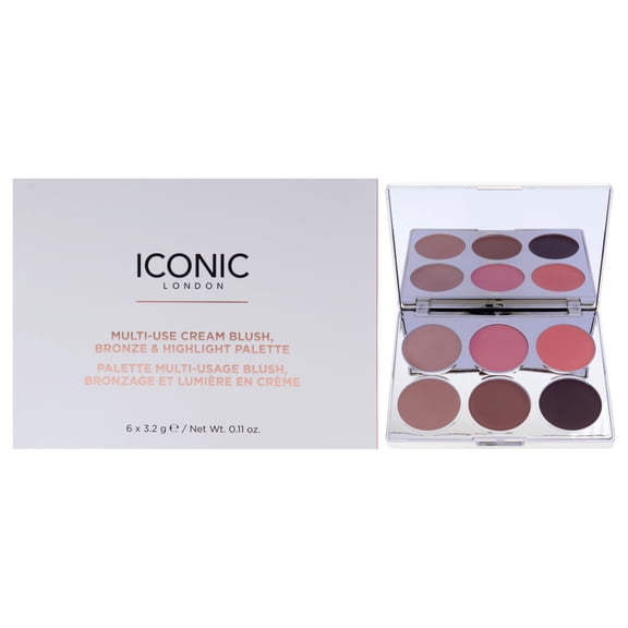 Iconic London Multi-Use Cream Blush 6 x 3.2g / 0.11 oz
