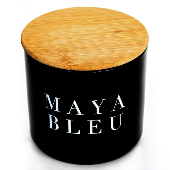 Maya Bleu Shark Tooth Candle Black 16oz