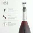 thumbnail image 3 of Host FILTER Stainless Steel Wine Pour Spout with Silicone Seal and Stopper, 3 of 5