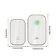 thumbnail image 2 of Home Wireless Doorbell AC Digital Doorbell One Tow Pager Remote Control Doorphone, 2 of 2