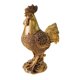 thumbnail image 5 of Figura de pollo Gallo estatua adornos de mesa de decoraciones para el hogar estatua en dorado, 5 of 9