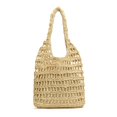 thumbnail image 1 of Bolso Hobo Elegante para Mujer Mano Tejido Paja Gran Capacidad Fiestas Y, 1 of 9