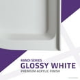 thumbnail image 5 of Anzzi SB-AZ01RO Randi 36" X 36" Triple Threshold Shower Base - White, 5 of 7