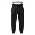 thumbnail image 3 of Pantalones de cachemira WINSTAND de talla grande 8XL para invierno, pantalones de cachemira de piel de cordero para hombre, pantalones de chándal casuales cálidos de polar para hombre, 3 of 5