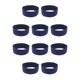 thumbnail image 1 of Qarigey Diadema deportiva para yoga Lazos para el cabello ajustables Colores surtidos Azul marino de secado rápido Armada 10Conjunto, 1 of 6