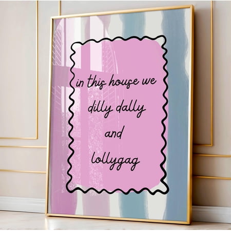 Cute And Girly Wall Decor Whimsical Apartment Art Print Kitchen Wall Art Dopamine Decor Coffee Bar Decor Poster Poster Print Only