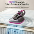 thumbnail image 5 of Bxaolu Mattress Vacuum Cleaner, 11Kpa Bed Vacuum Cleaner with UV-C Light, Wireless&nbsp;Versatile Handheld Vacuums for Bed, Sofa, Couch(White), 5 of 9