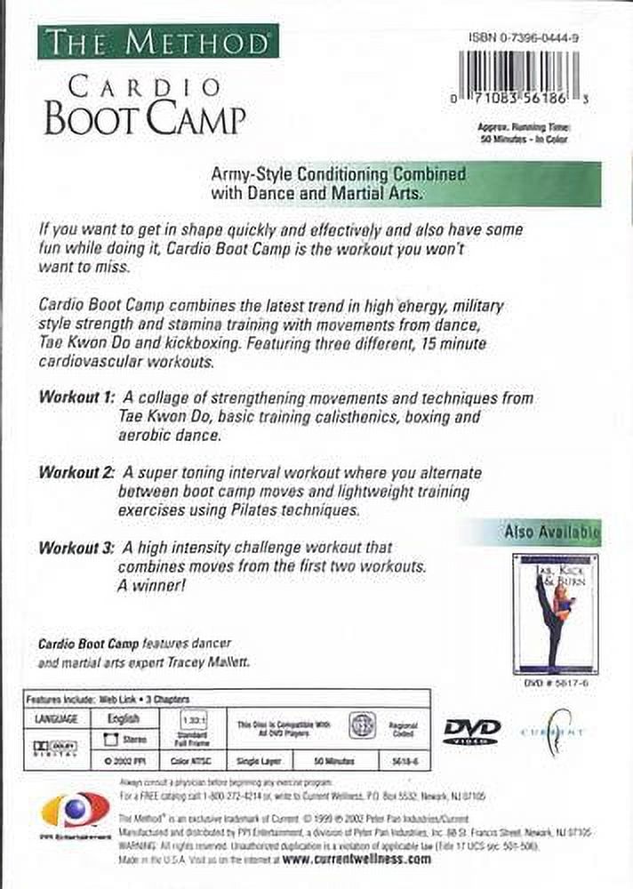 The Method: Cardio Boot Camp (DVD) NEW - image 2 of 2