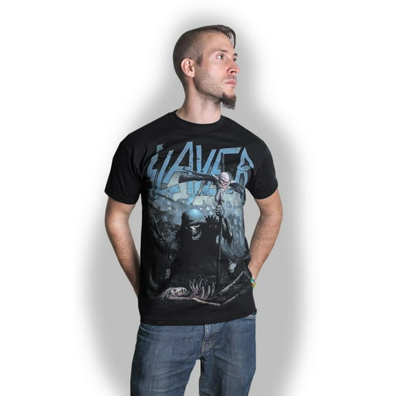 Slayer Unisex T-Shirt Soldier Cross (Small)