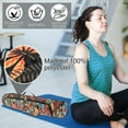thumbnail image 4 of Yoga Mat Bag Lightweight Nylon Yoga Mat Carrier Bag with Adjustable Shoulder Strap and Storage Pocket Portable Exercise Yoga Mat Storage Bag 29.92×6.3inch for Yoga Mat, 4 of 11