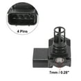 thumbnail image 3 of MAP Manifold Absolute Pressure Vacuum Sensor Air Intake Switch Replacement for Daihatsu for Toyota 89421-B2040 1865A022, 3 of 6