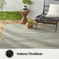 thumbnail image 3 of Nicole Miller New York Patio Country Wynona Contemporary Abstract Indoor/Outdoor Area Rug, Green/Beige, 7'9"x10'2", 3 of 7