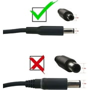 Dell Inspiron 19.5V 2-Prong Power Adapter with Wallplug Power Cable Cord, New, 1 Count, 1 Pack