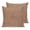 Dark Brown, variant on Pillow Covers 24x24 Set of 2, Mint Green Throw Pillow Covers Decorative Couch Cushion Cover, Farmhouse Vintage Teal Solid Color Modern Microfiber Soft Square Pillowcases for Bedroom Living Room Sofa