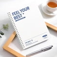 thumbnail image 6 of BIZHUA Minimalist Notebook White, Pure Cover Lined Notepad for Journaling, Minimalist Journal for Office Home, 6 of 6