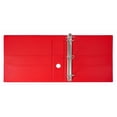 thumbnail image 4 of Pen + Gear 2" Deluxe View Vinyl Binder,O-Ring, RED, 4 of 4