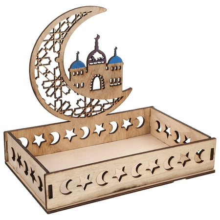 

Dry Fruit Display Plate Dessert Serving Tray Eid Dining Table Tray Holder Ornament
