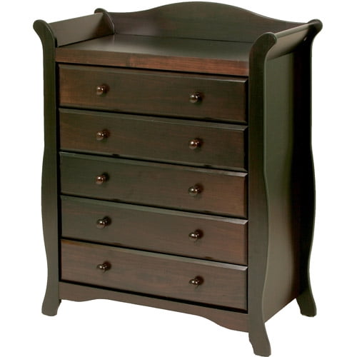 Storkcraft Aspen 5 Drawer Chest Espresso Walmart Com