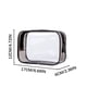 thumbnail image 3 of Bolsa de almacenamiento de cosméticos de viaje Xihbxyly transparente con cremallera, 3 of 3
