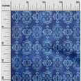 thumbnail image 1 of oneOone Cotton Poplin Twill Medium Blue Fabric Batik Sewing Material Print Fabric By The Yard 56 Inch Wide - BC, 1 of 4
