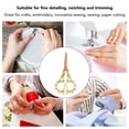 thumbnail image 4 of Premium Zinc Alloy Sewing Scissors, Retro European Style Embroidery Scissors with Incisive Blade Design, Suitable for Paper Cutting, Cross Stitch Needlework, 4 of 7
