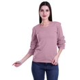 thumbnail image 2 of Moomaya Blouses pour Femmes Hauts Mode Imprimé Manches Évasées Robe Vêtements Décontractés, 2 of 4