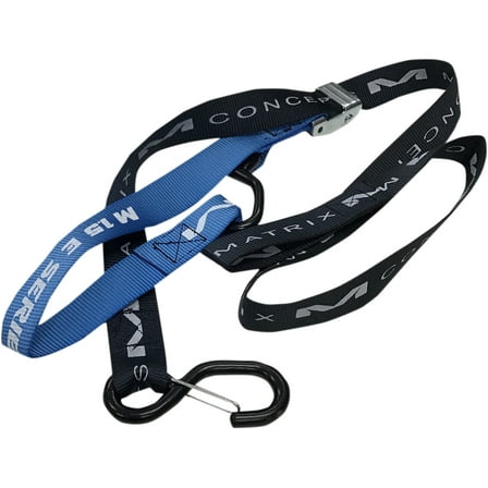 Matrix Conceptsllc E1-303 E-Series Tiedowns - 1-1/2in. - Black/Blue
