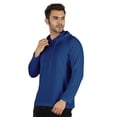 thumbnail image 4 of Inkmeso Solid Winter Hooded Sweatshirt For Mens Long Sleeve Drawstring Pullover Hoodie, 4 of 7