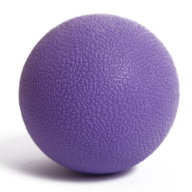 Sonducket 1 pelota de masaje de 6,35 cm, pelota de Fascia, pelota de para aliviar el fitness, pelota de masaje de punto gatillo para Uniforme atlético Violeta