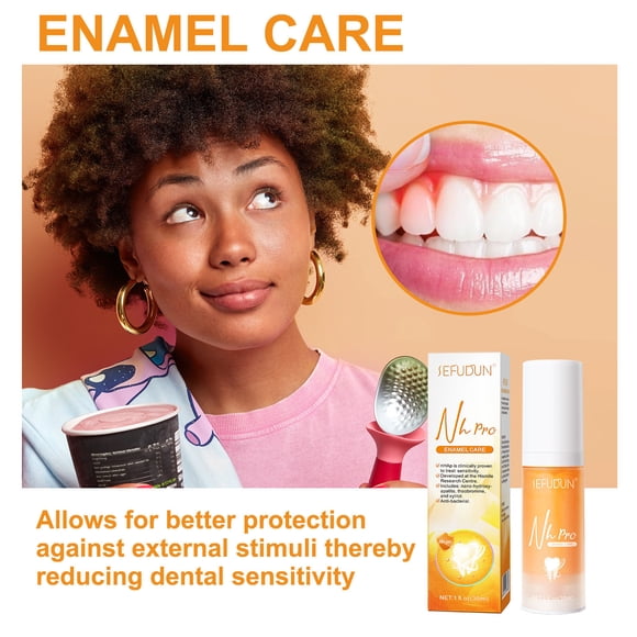 Fiudx Pasta Dental Natural para Aliviar La Sensibilidad, Fortalece El Esmalte y Blanquea, Deja El Aliento Fresco y Duradero, Ideal para Viajes y Oficina, Tamaño Portátil de 30 Ml.
