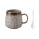 thumbnail image 1 of Taza de cerámica vintage de 380 ml, taza de té con cuchara, taza de café de oficina, taza de té for el hogar, taza de leche, 1 of 2
