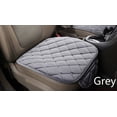 thumbnail image 2 of Universal Car Seat Cover Gel Honeycomb Mat Chair Protector Winter Plush One Piece Car Cushion Backless Anti-Skid Plush Cushion Sheet Beautiful Decoration, 2 of 5