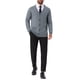 thumbnail image 2 of Suéteres de cárdigan de punto de manga larga con botones y cuello en V para hombres INSPIRE CHIC con bolsillos S Gris claro, 2 of 5