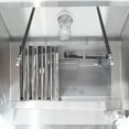 thumbnail image 4 of HOODMART UL NSF 6' Concession Trailer Hood System with FIRE SUPPRESSION for Food Truck | Commercial Range Hood with Exhaust Fan | Stainless Steel Kitchen Equipment with Install Kit Included, 4 of 7