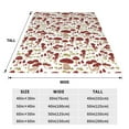 thumbnail image 3 of Sikiie Mushroom Ultra-Soft Micro flannel Blanket Luxury All Seasons Warm Blanket for Bedding Sofa and Travel (4 sizes)-50"x40", 3 of 7