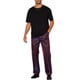 thumbnail image 2 of Pantalones Brillantes INSPIRE CHIC para el Día del Padre, Ajuste Slim para Hombres, Pantalones de Disco Brillantes para Fiesta de Baile, 34 Púrpura, 2 of 6