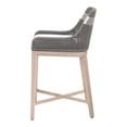 thumbnail image 3 of Essentials For Living Woven 26" Wood Outdoor Counter Stool in Gray, 3 of 10