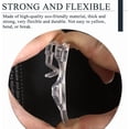 thumbnail image 4 of 2.5 Inch Valance Clips, Clear Plastic Valance Clips for Blinds, Hidden Window Blind Clips for Horizontal Blind Valance (6 PCS), 4 of 7