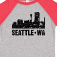 thumbnail image 4 of Inktastic Seattle Skyline Grunge Boys or Girls Toddler T-Shirt, 4 of 5