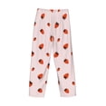 thumbnail image 4 of Kdxio Strawberry Print Men's Sleep Pajama Pant Lounge Pants with Pockets, 4 of 8