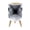 Color 1, variant on Small Trash Can with Lid Autumn Wildlife Forest Moose Bear Deer 1.8 Gallon Dog Proof Trash Can Round Garbage Can Waste Bin Wastebasket for Bathroom Bedroom Living Room