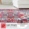 thumbnail image 3 of Wondiair 5x7 Non-Slip Washable Area Rug, Low Pile Persian Style Carpet, Bold Tribal Design for Living Room, Dorm and Holiday Decor, 3 of 10