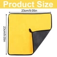 thumbnail image 3 of 1PC Thick Coral Fleece Car Drying Towel, Absorbent, IdealforQuick Car Cleaning, Multi Functional Towel, Thick Coral Fleece Towel, Quick Car Cleaning Towel 23*23 CM, 3 of 6